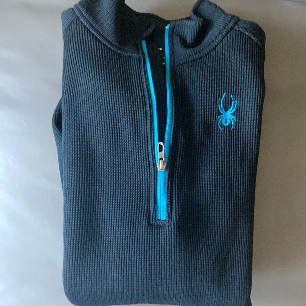 SPYDER 1/4 zip fleece jacket
